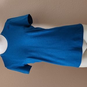 Adidas blue shirt, size s.